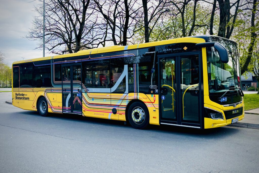 Stadtbus Fahrzeug